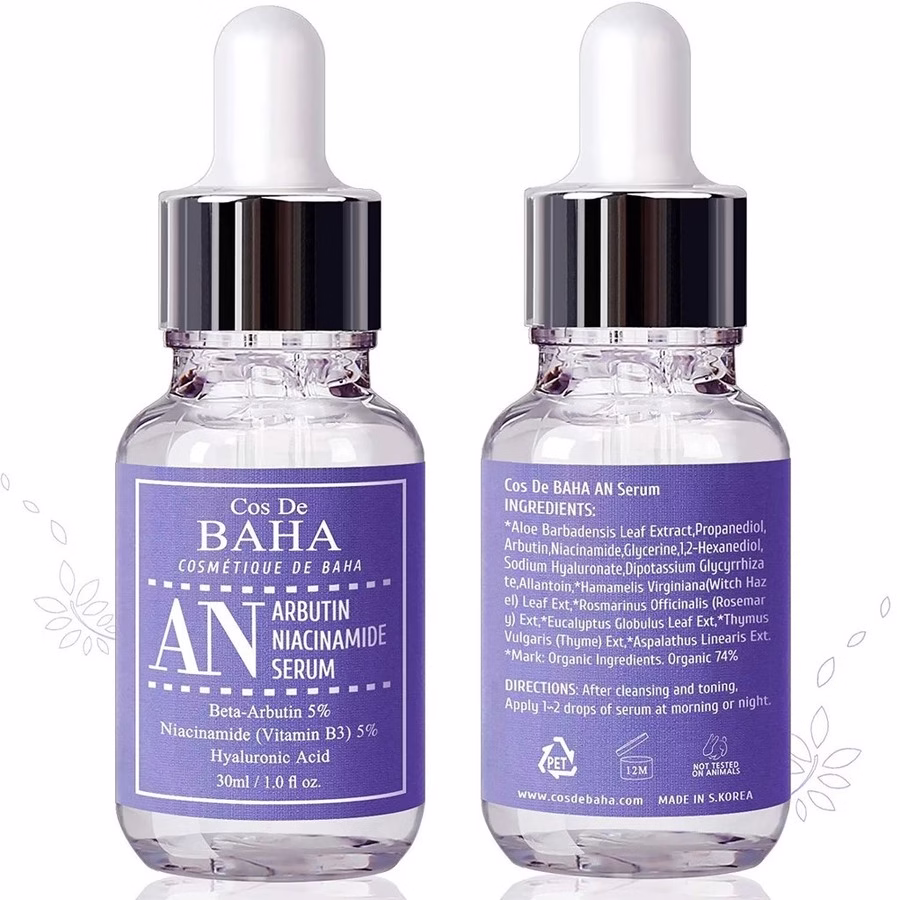 COS DE BAHA Arbutin 5% + Niacinamide 5% Serum (AN)