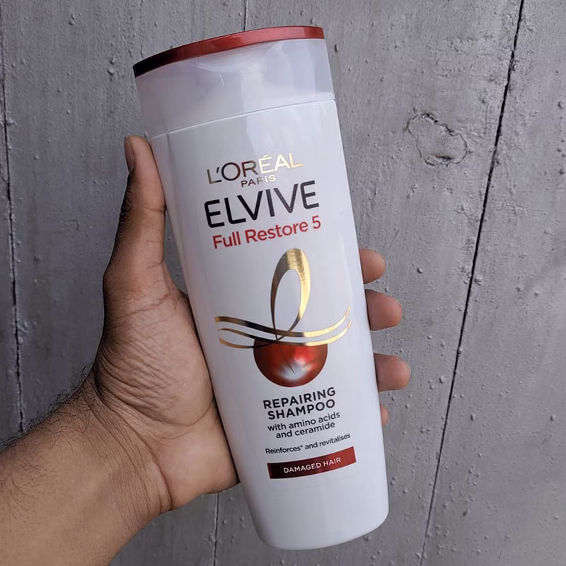 L’Oreal Paris Elvive Full Restore 5 Repairing Shampoo Damaged Hair - Image 2