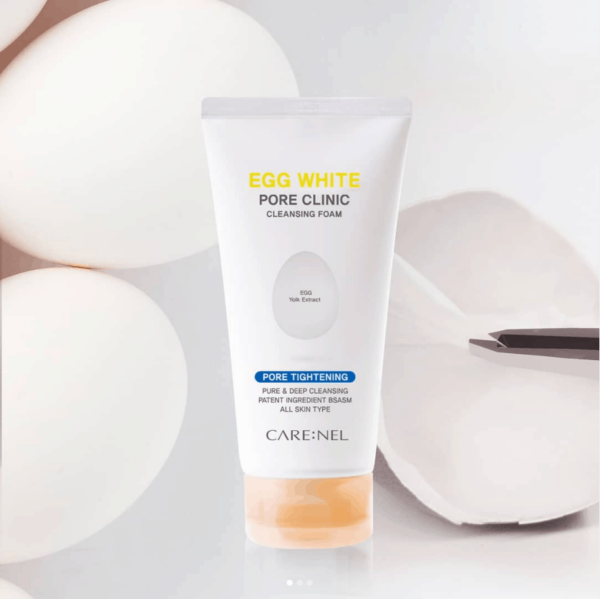 CARE:NEL Egg White Pore Clinic Cleansing Foam 150ml