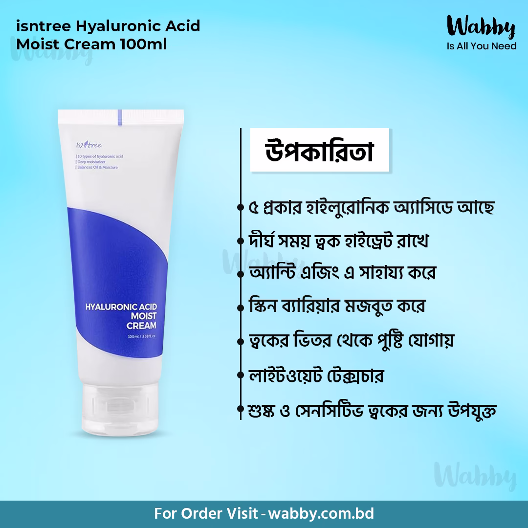 Isntree Hyaluronic Acid Moist Cream